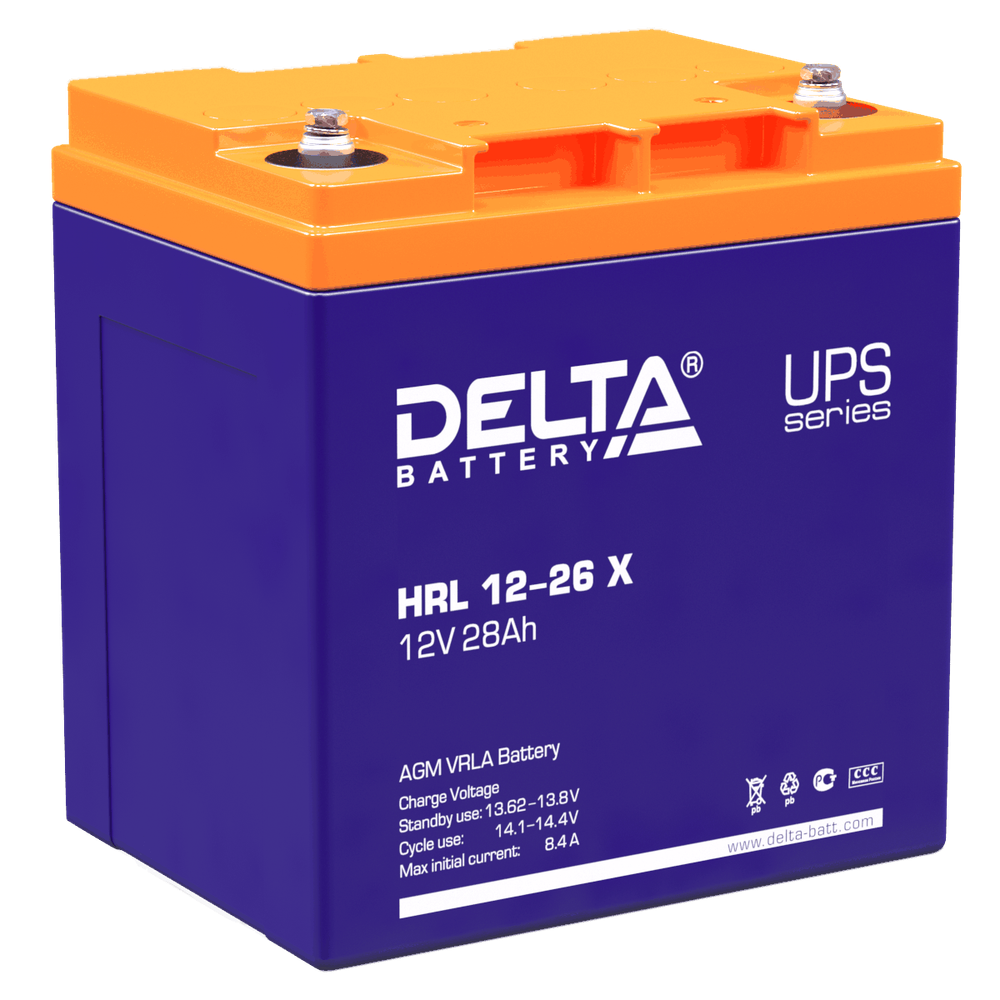 Аккумулятор DELTA HRL 12-180 X