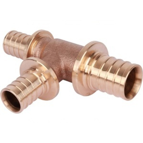 Тройник  20*20*20  "Rehau" (бронз) 10/50