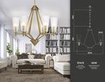 Подвесная люстра Ambrella Light TR TR3231