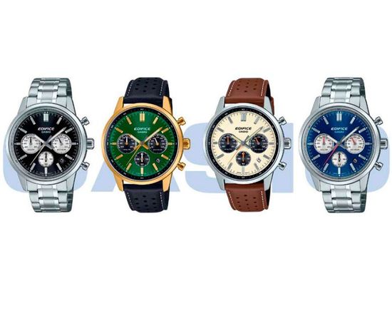 часы японского бренда Casio  Edifice  модель EFB-575CL-3A Casio Edifice