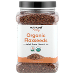 Nutricost, Pantry, органические семена льна, 907 г (32,4 унции)