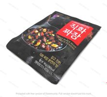 Корейская основа для приготовления соуса из черных соевых бобов Fried black bean sauce powder, 80 гр.