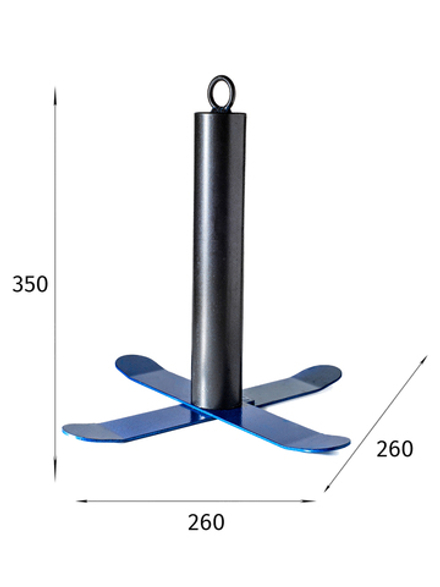 Якорь 6кг разборный для ПВХ лодок