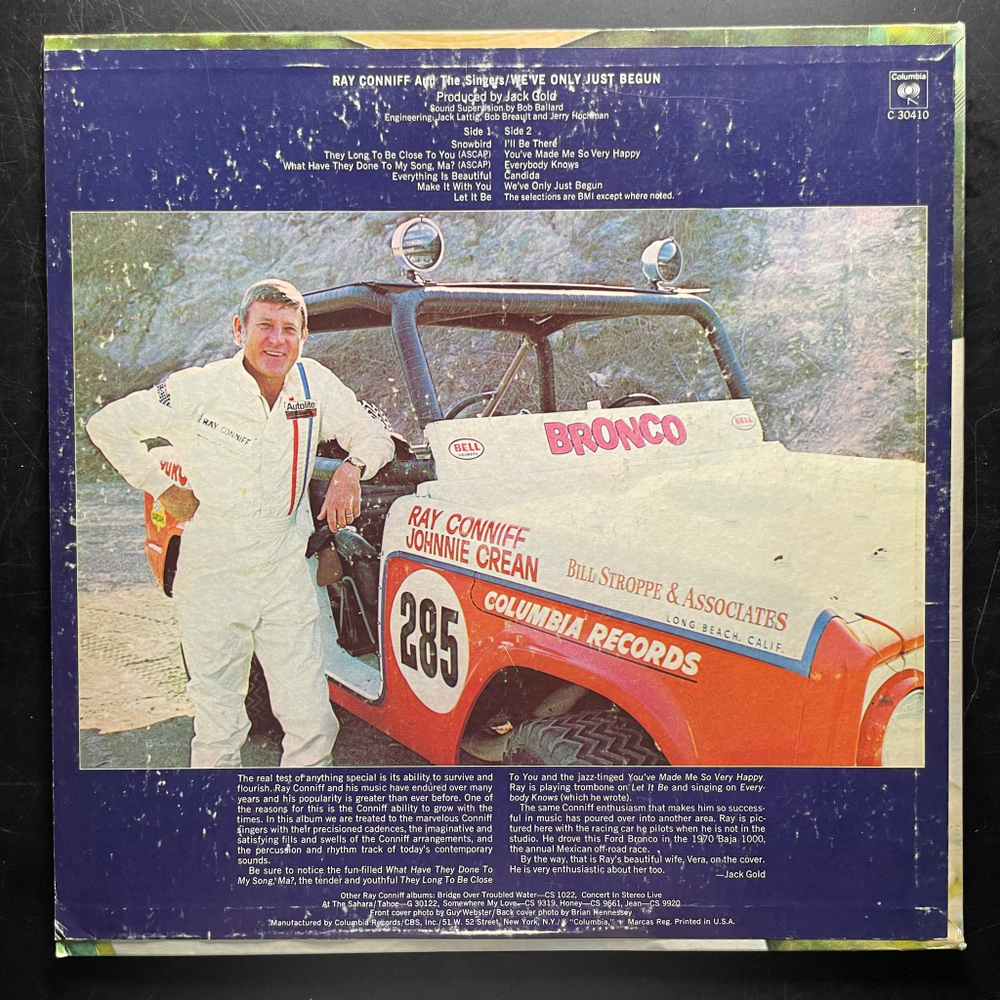 Виниловая пластинка Ray Conniff And The Singers - We've Only Just Begun LP