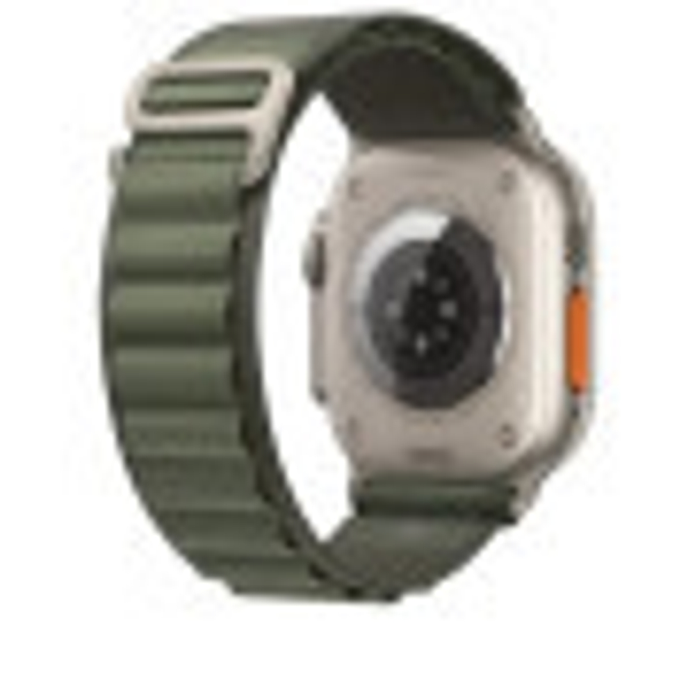 Браслет-ремешок для Apple Watch Alpine Look (42\45\Ultra) green