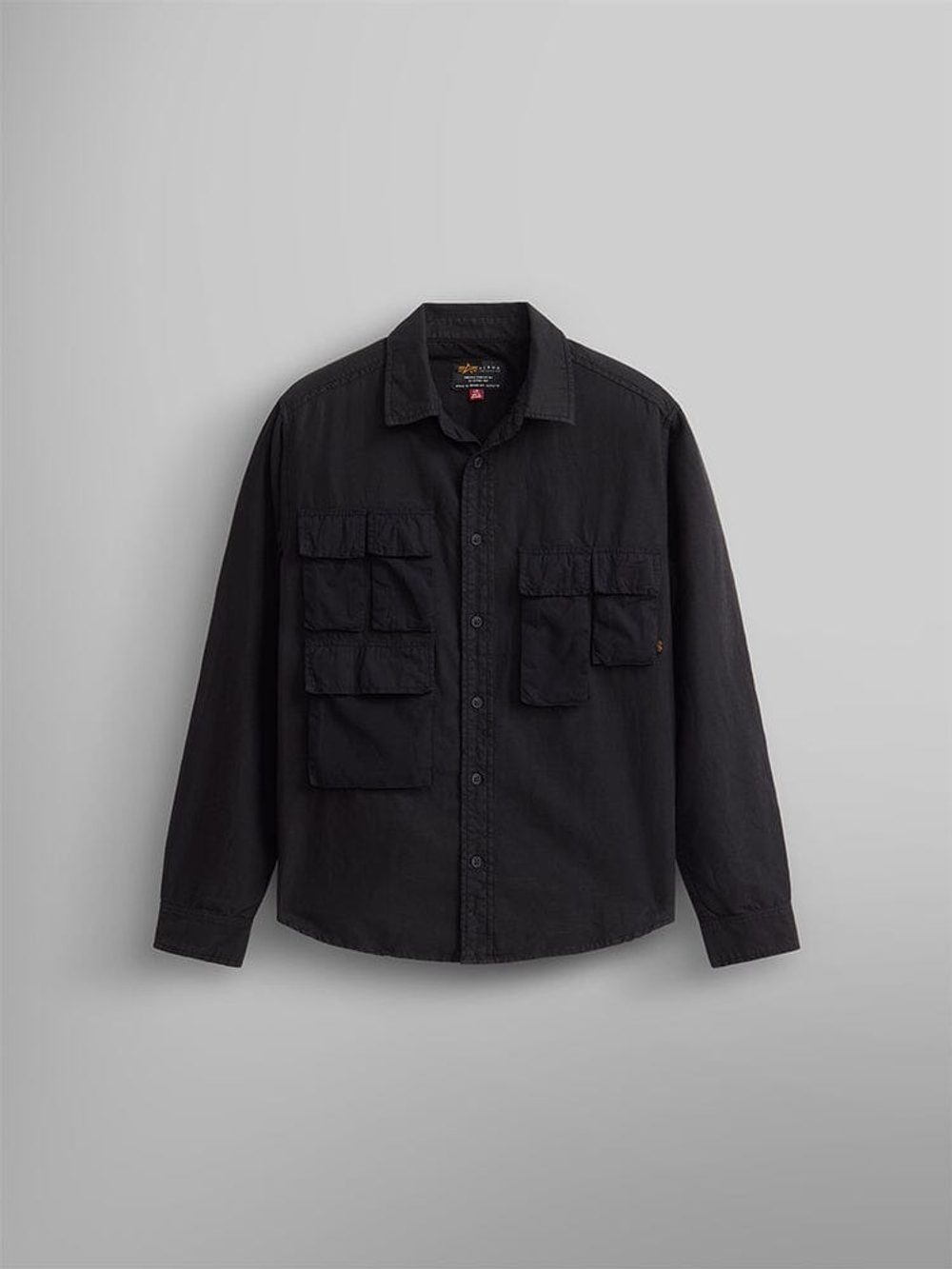 Рубашка мужская Alpha Industries LONG SLEEVE MULTI POCKET SHIRT