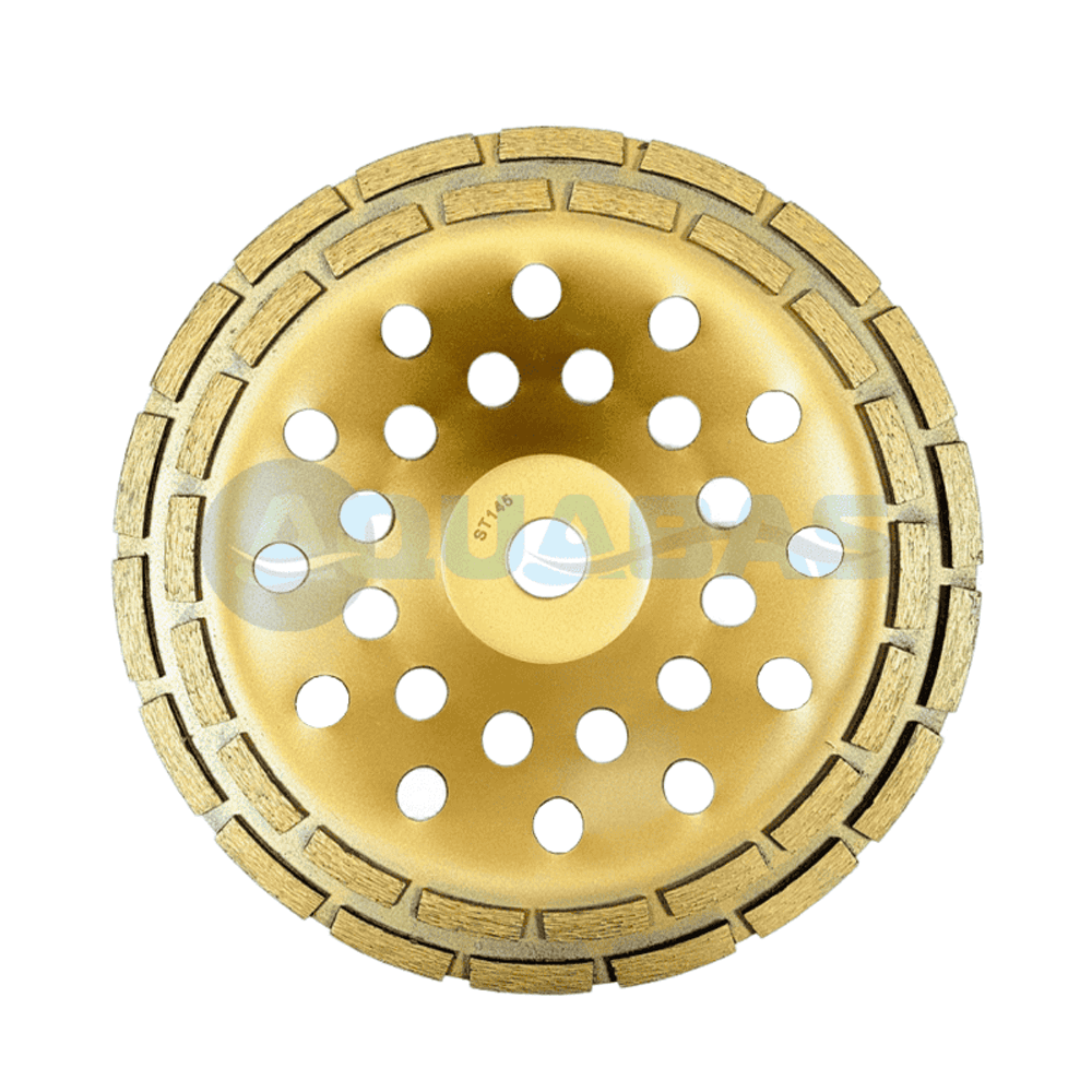 Алмазная чашка по бетону STD-145 230 х 22.2 (желтая Strong)