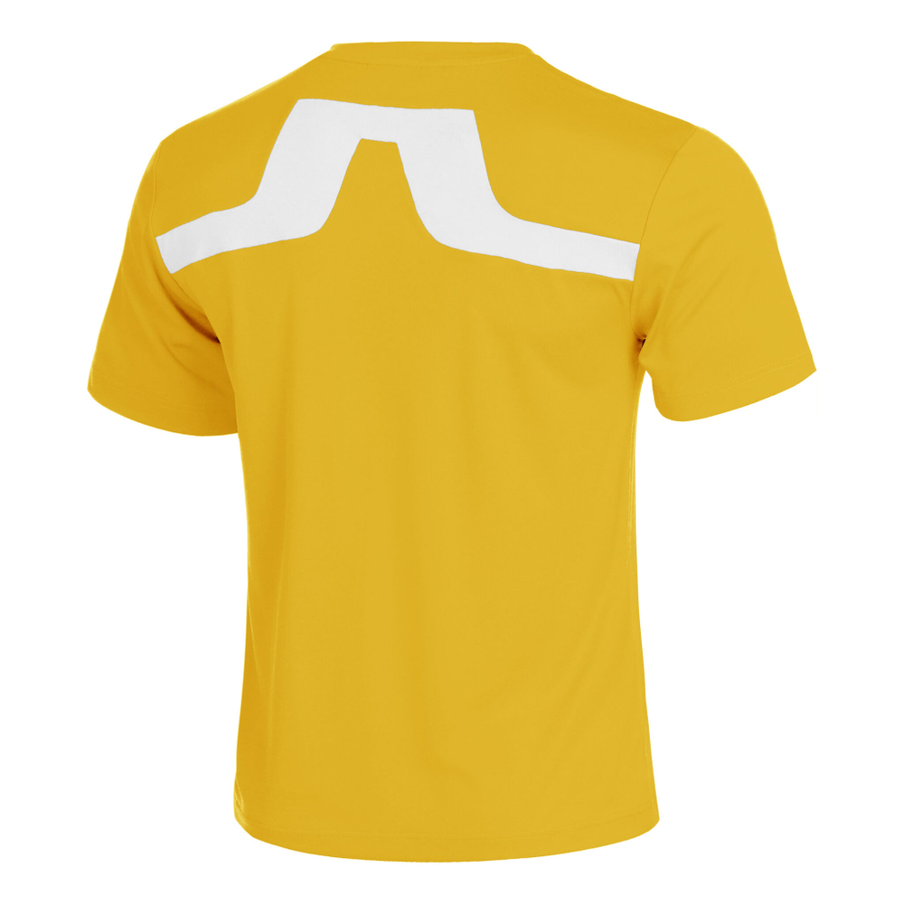 Мужское теннисное поло JLindeberg Active T-Shirt Men - Yellow