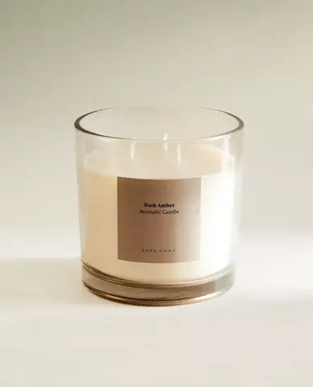 ZARA HOME АРОМАТИЧЕСКАЯ СВЕЧА DARK AMBER (620 Г)