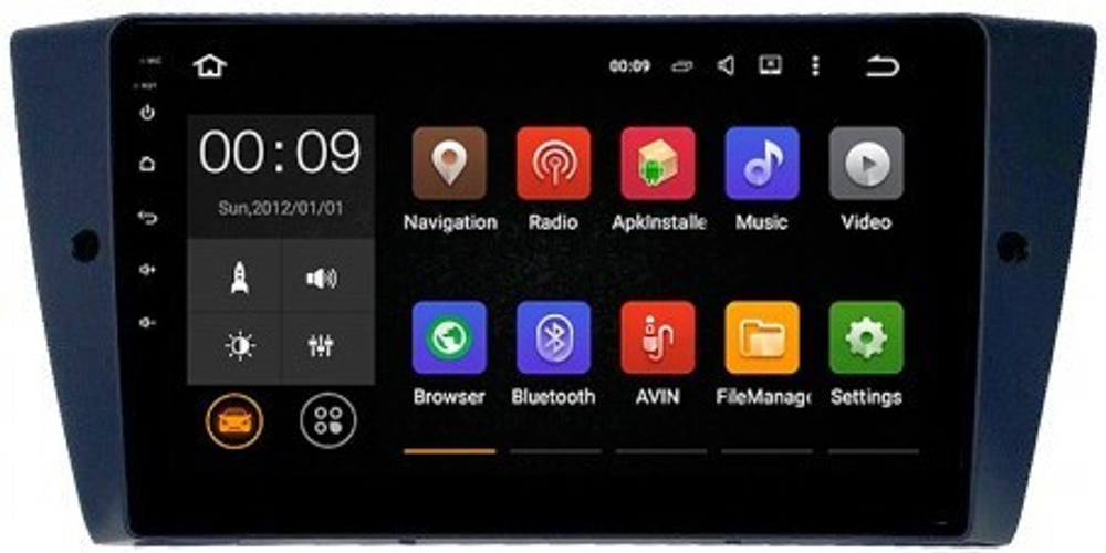 Магнитола для BMW 3-серии (E90) 2005-2012 (без штатного экрана) - Roximo RX-2742 Android 13, ТОП процессор, 8/128, SIM-слот