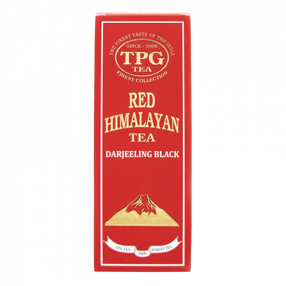 TPG Darjeeling Black Red Himalayan Tea Чай Чёрный Дарджилинг Красный Гималайский 100г