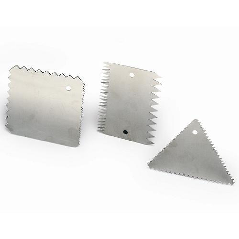 Набор Скребков 10Х10См (3 Шт.), Нерж.Сталь Inox 3