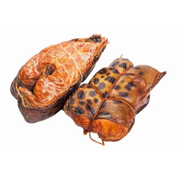 Зубатка горячего копчения (кг)