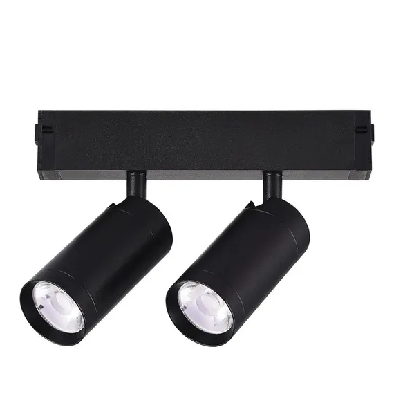 ST660.486.20H Св-к трек. SMART Черный LED 2*10W 2700K-6000K 1 440Lm Ra90 36° IP20 D50xH41 220V СКАЙЛАЙН 220V