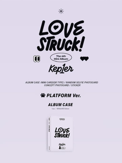 Альбом Kep1er - LOVESTRUCK! 4th Mini PLATFORM Album