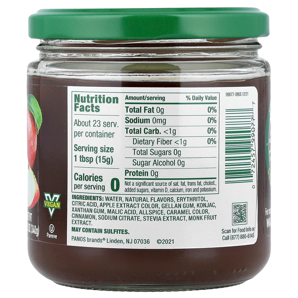 Walden Farms, Яблочное пюре, 12 унций (340 г)