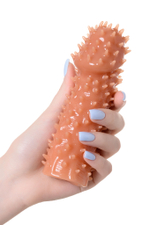 Насадка Kokos с дополнительной стимуляцией телесная 14,7 см