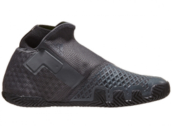 Мужские кроссовки теннисные Adidas Stycon M - grey six/true orange/core black
