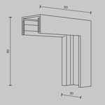 Комплектующие для накладной трековой системы Technical TRA172ICL-11B