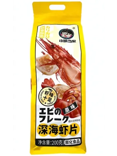 Азиатские чипсы Дандзя со вкусом Креветок 200 г