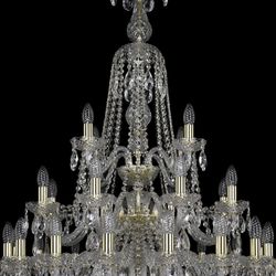 Подвесная люстра Bohemia Art Classic 11.11 11.11.16+8+4.300.3d.XL-128.Gd.Sp