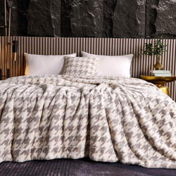 Плед 160x220 Sofi De MarkO Эрнесто светло-серый