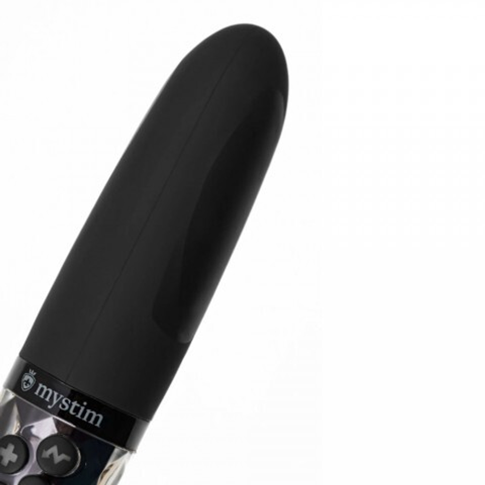 Вибратор Mystim Sleak Freak с электростимуляцией, черный