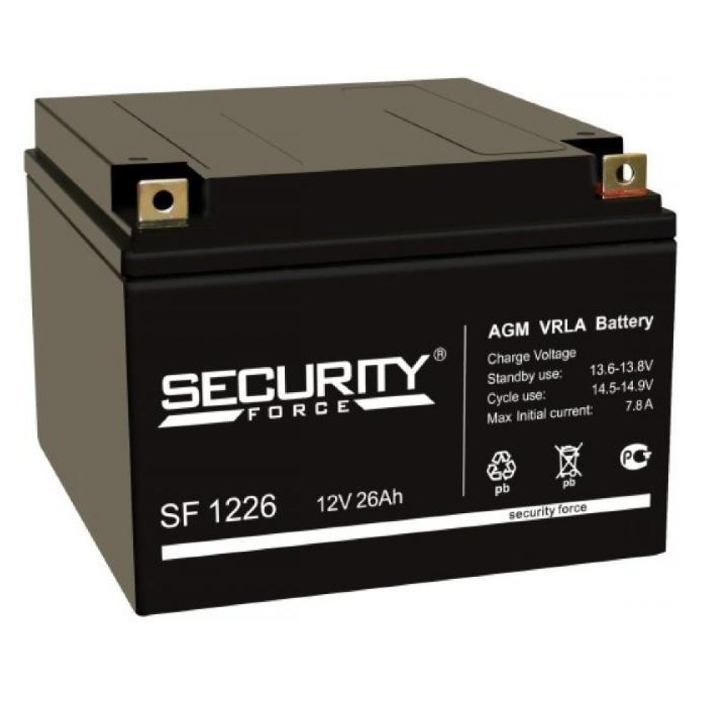 Аккумулятор SF 1226 Security Force 12В 26Ач