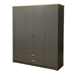 Шкаф для одежды Прованс 37.01, Диамант серый