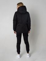 Анорак женский зимний Город Горький черный