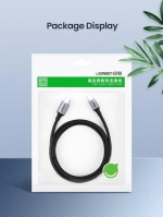 Кабель USB C - USB C, 480Mbps, 5A, QC4.0/PD3.0, 100W, 1m, UGREEN 70427