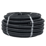 Труба гофр. ПНД с протяжкой d40 мм (25 м) черная EKF-Plast (25.00 шт.)