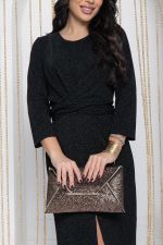 Платье Время желаний (черный с люрексом) П12147 LT Collection