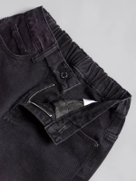 Джинсы для девочки черные палаццо