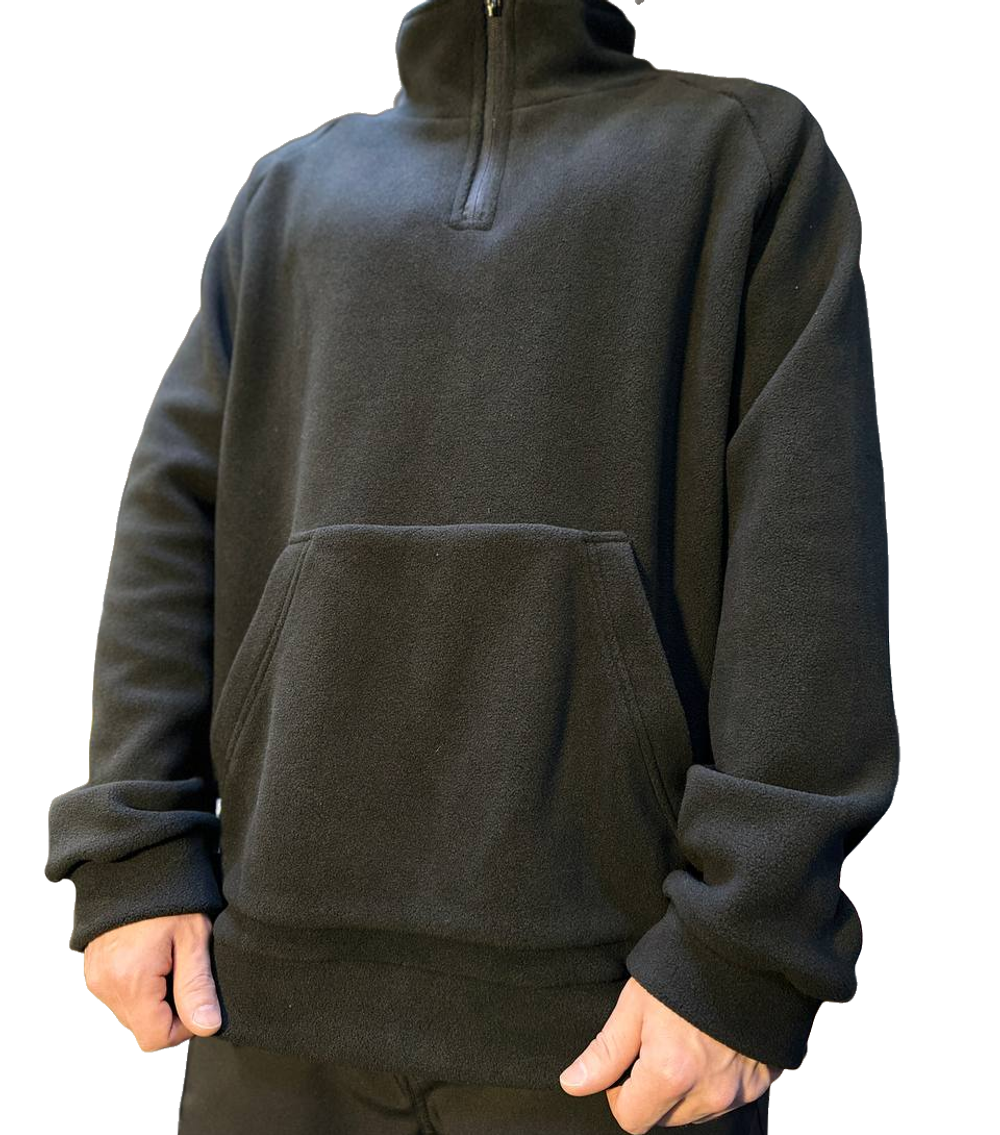 Флисовая кофта One Goodhoody (черная)