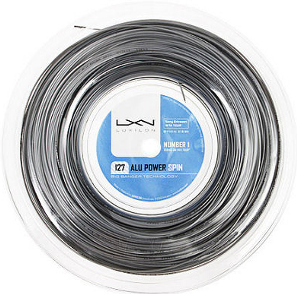 Струны теннисные Luxilon Big Banger Alu Power Spin 127 (220 m)