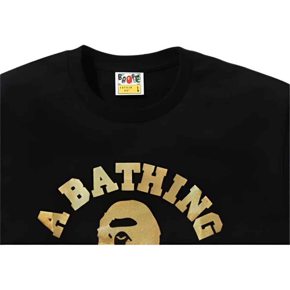 A Bathing Ape Foil College Bapec Tee