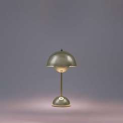 Настольный светильник Mary серебристый