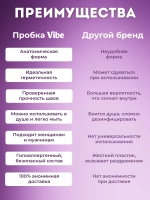 Анальная пробка надувная, анальный расширитель