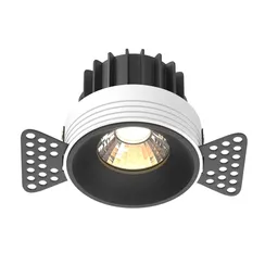 Встраиваемый светильник Раунд / Round 12 Вт 3000 К 50° Technical dl058-12w3k-trs-b