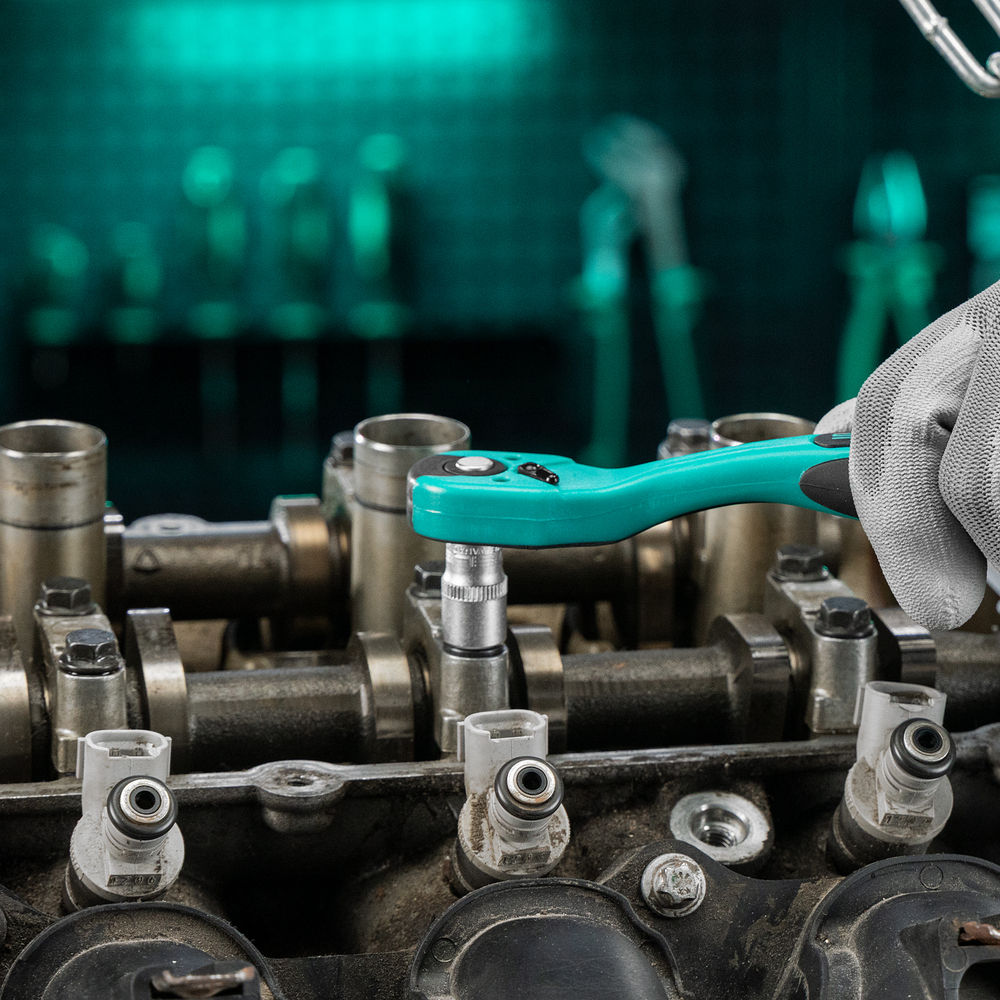 Набор инструментов 1/2", 1/4", CrV, 12 гранные головки, пластиковый кейс, 109 предмета Stels