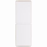 Скетчбук, белая бумага 180 г/м2, 165х240 мм, 20 л., гребень, твердая обложка, BRAUBERG ART CLASSIC, 112993