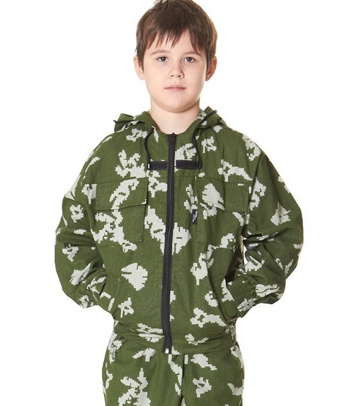 Маскхалат детский R-27 березка