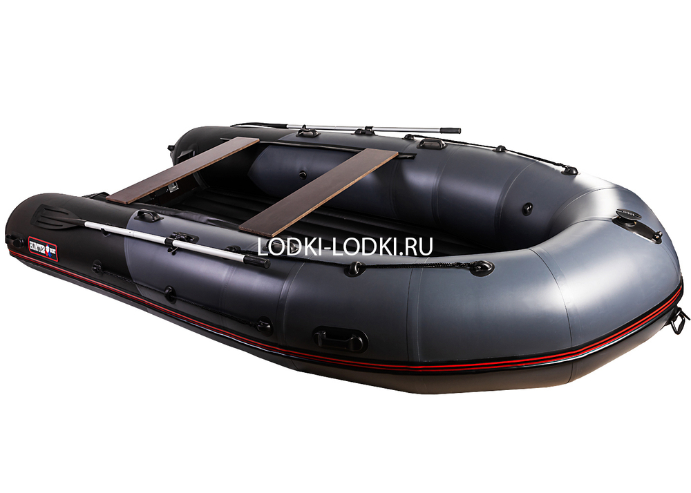 Хантер 420 ПРО графит-черный (лодка ПВХ под мотор НДНД)