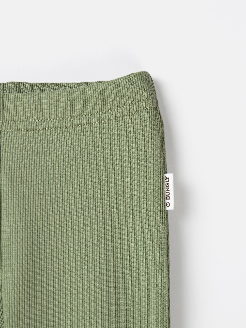 Брюки со спущенным шагом "Олива" из кашкорсе 0+