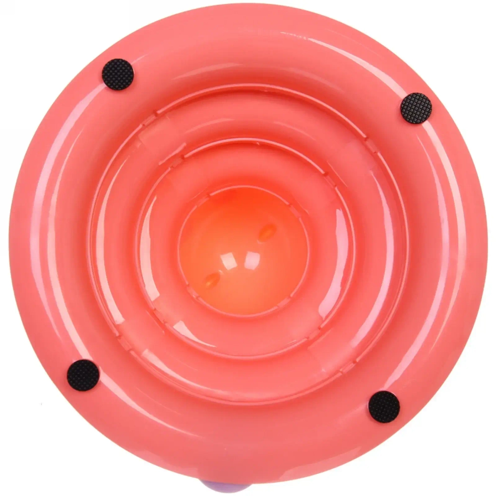 Интерактивная игрушка для кошки «Инопланетянин» 25*19см цвет розовый Ultramarine