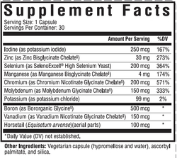 Trace Minerals Complex II - 30 Capsules