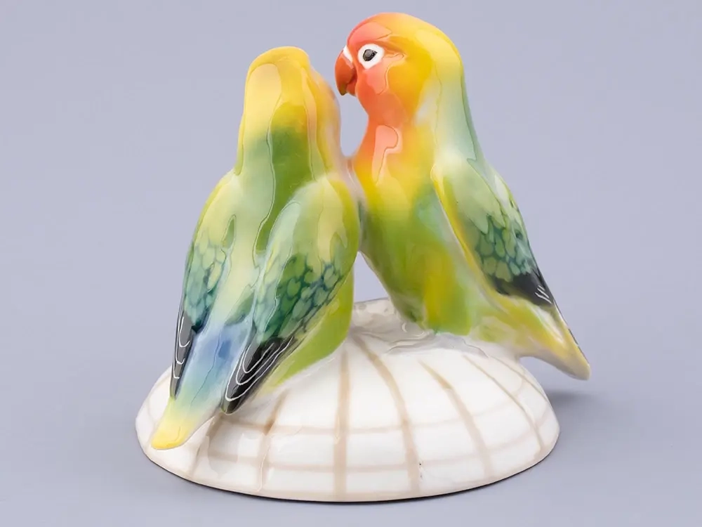 Скульптура форма Неразлучники, рисунок Тропические, арт. 82.47415.00.1