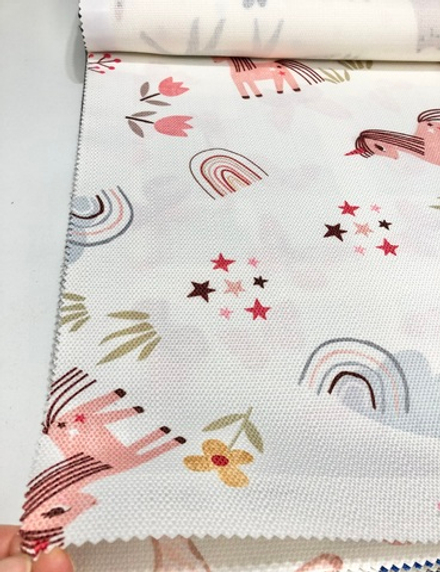 Ткань рогожка Anka Symfony of Colors Print Rex 106 арт. Universal 12 col. 1003 (высота 295 см)