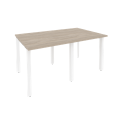 Onix Стол переговорный O.MP-PRG-2.0 Дуб Аттик/Металл Белый 1560*980*750